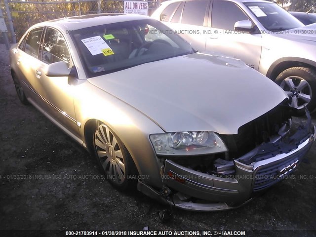 WAULL44E86N010589 - 2006 AUDI A8 4.2 QUATTRO GOLD photo 1