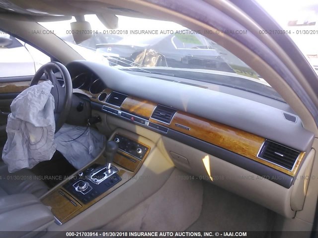 WAULL44E86N010589 - 2006 AUDI A8 4.2 QUATTRO GOLD photo 5