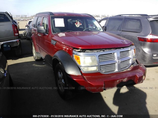 1D8GT28K78W135042 - 2008 DODGE NITRO SXT RED photo 1