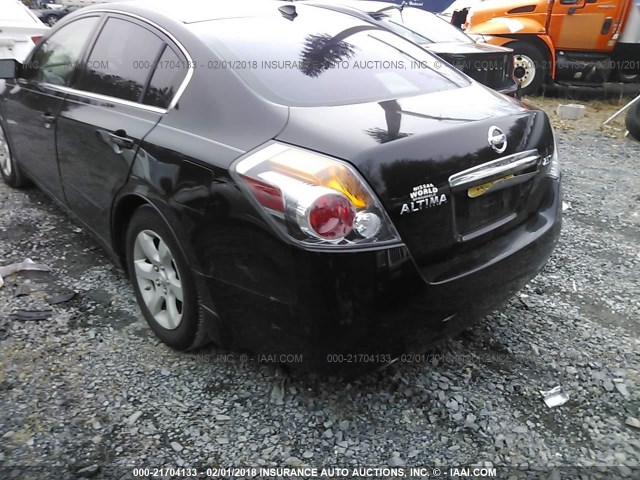 1N4AL21E08N501332 - 2008 NISSAN ALTIMA 2.5/2.5S BLACK photo 3