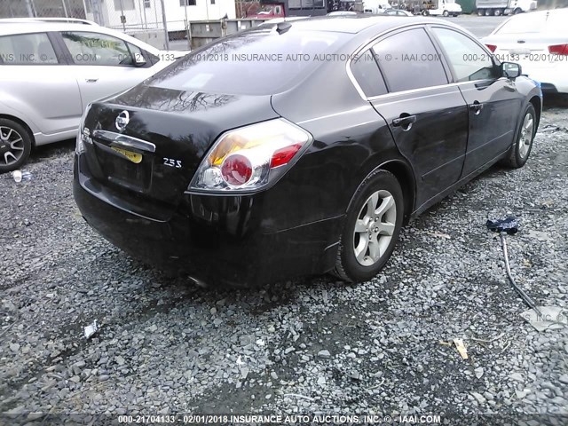 1N4AL21E08N501332 - 2008 NISSAN ALTIMA 2.5/2.5S BLACK photo 4