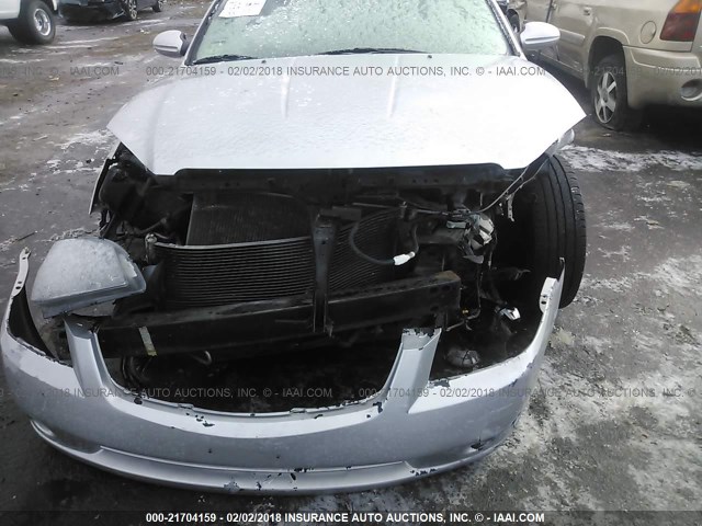 1N4AL11D05C168509 - 2005 NISSAN ALTIMA S/SL SILVER photo 6