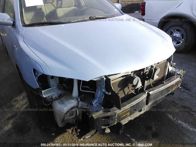 4T1BE46K27U624875 - 2007 TOYOTA CAMRY NEW GENERAT CE/LE/XLE/SE SILVER photo 6