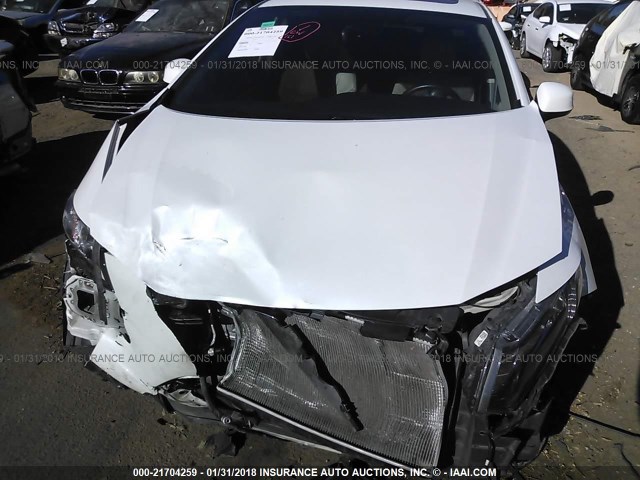 19XFB2F93DE214743 - 2013 HONDA CIVIC EXL WHITE photo 6
