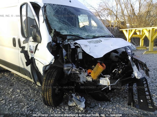 3C6TRVCG2HE500034 - 2017 RAM PROMASTER 2500 2500 HIGH WHITE photo 6