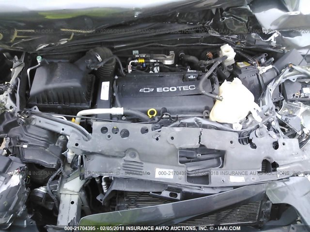 1G1JA5SH2G4111484 - 2016 CHEVROLET SONIC LS GRAY photo 10