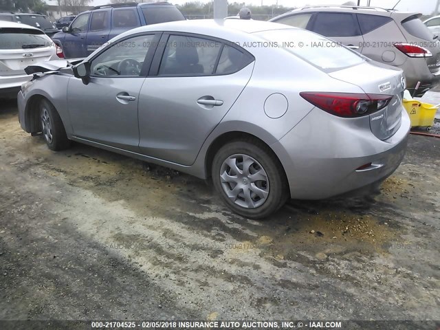 JM1BM1T74E1165756 - 2014 MAZDA 3 SV GRAY photo 3