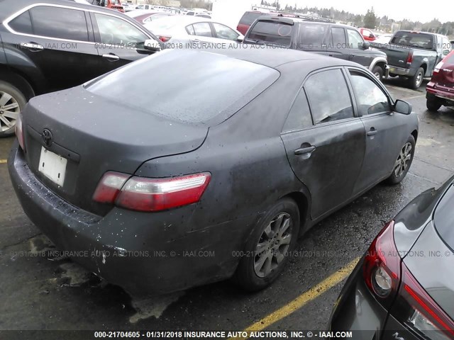 4T1BE46K29U821984 - 2009 TOYOTA CAMRY SE/LE/XLE BLACK photo 4