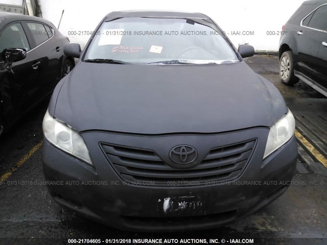 4T1BE46K29U821984 - 2009 TOYOTA CAMRY SE/LE/XLE BLACK photo 6