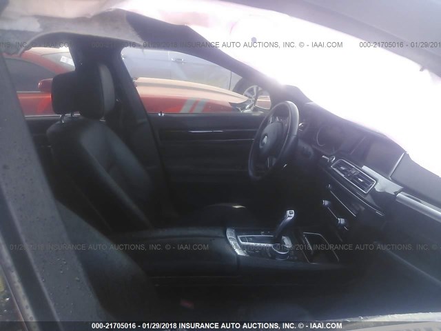 WBAYE4C58ED137882 - 2014 BMW 740 LI BLACK photo 5