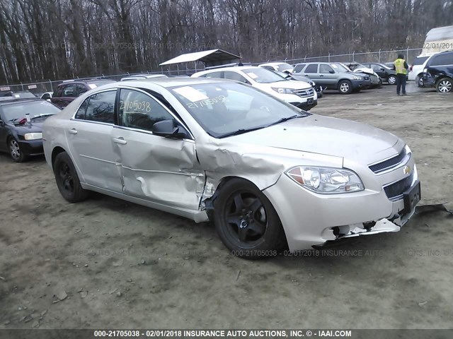 1G1ZB5E06CF278564 - 2012 CHEVROLET MALIBU LS 金色 照片 1