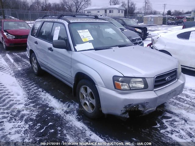 JF1SG65693H730974 - 2003 SUBARU FORESTER 2.5XS Argent photo 1
