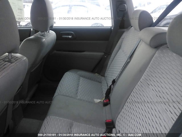 JF1SG65693H730974 - 2003 SUBARU FORESTER 2.5XS Argent photo 8