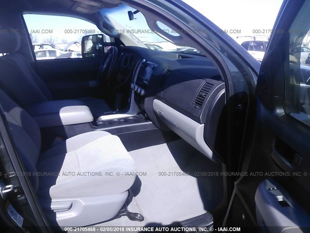 5TFBV54147X014785 - 2007 TOYOTA TUNDRA DOUBLE CAB SR5 GREEN photo 5