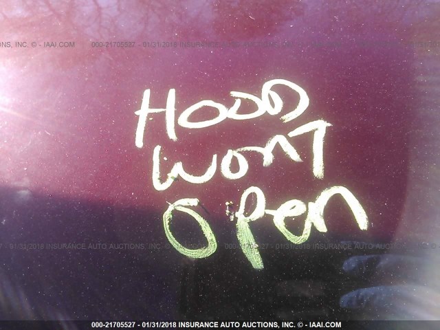 1J8HG48KX7C670992 - 2007 JEEP COMMANDER MAROON photo 10