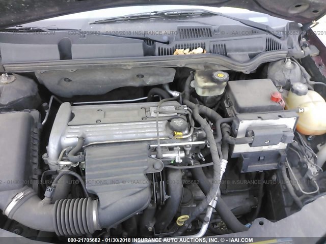 1G8AK52F13Z129338 - 2003 SATURN ION LEVEL 3 MAROON photo 10