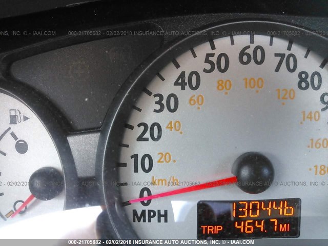 1G8AK52F13Z129338 - 2003 SATURN ION LEVEL 3 MAROON photo 7