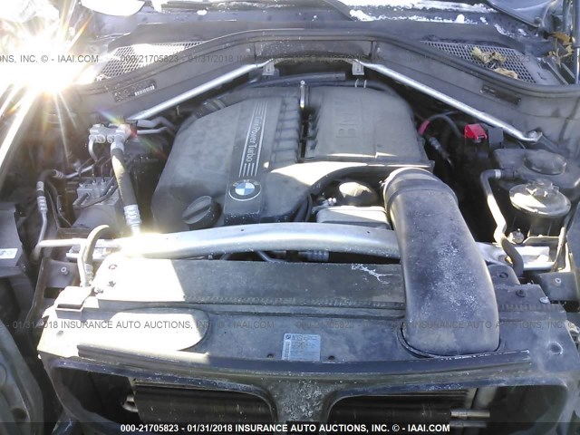 5UXZV4C56BL405030 - 2011 BMW X5 XDRIVE35I Czarny zdjęcie 10