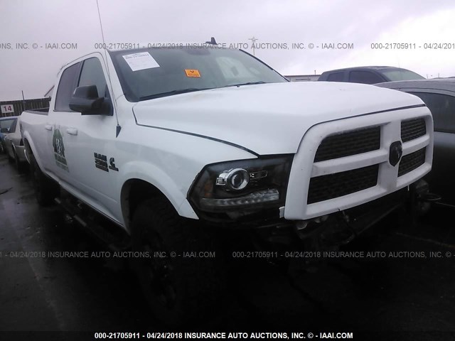 3C6UR5KL1HG671414 - 2017 RAM 2500 LARAMIE WHITE photo 1