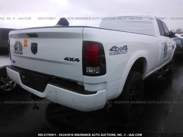 3C6UR5KL1HG671414 - 2017 RAM 2500 LARAMIE WHITE photo 4