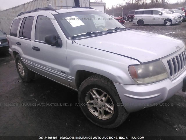 1J8GW48S84C139980 - 2004 JEEP GRAND CHEROKEE LAREDO/COLUMBIA/FREEDOM SILVER photo 1