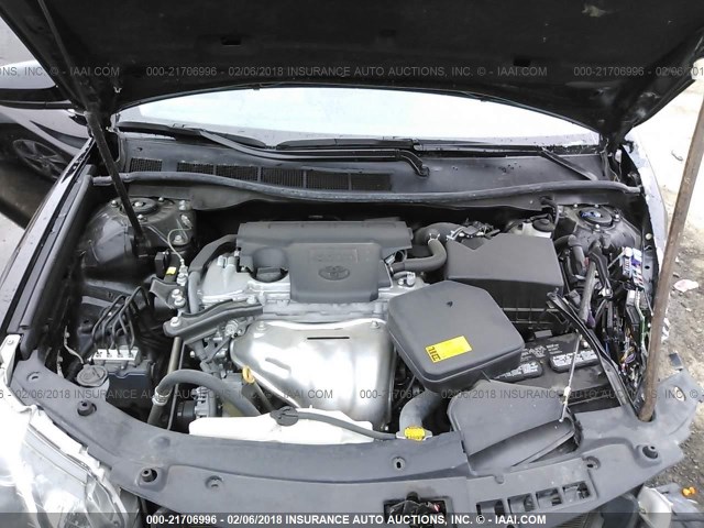 4T1BF1FK1EU426085 - 2014 TOYOTA CAMRY L/SE/LE/XLE 黑色 照片 10