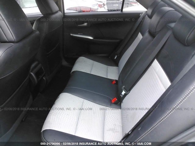 4T1BF1FK1EU426085 - 2014 TOYOTA CAMRY L/SE/LE/XLE 黑色 照片 8