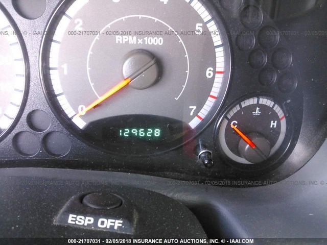 1J4GL48K97W643919 - 2007 JEEP LIBERTY SPORT Gümüş foto 7