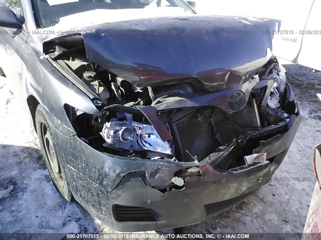 4T4BF3EK1AR059735 - 2010 TOYOTA CAMRY SE/LE/XLE ნაცრისფერი ფოტო 6
