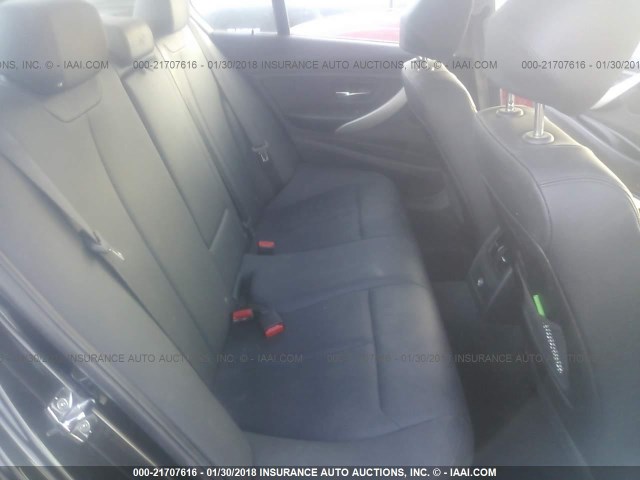 WBA3C1C57CA696661 - 2012 BMW 328 I SULEV BLACK photo 8