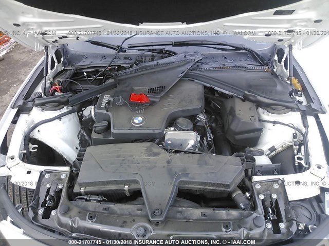 WBA3B5C56FP653232 - 2015 BMW 328 XI SULEV WHITE photo 10