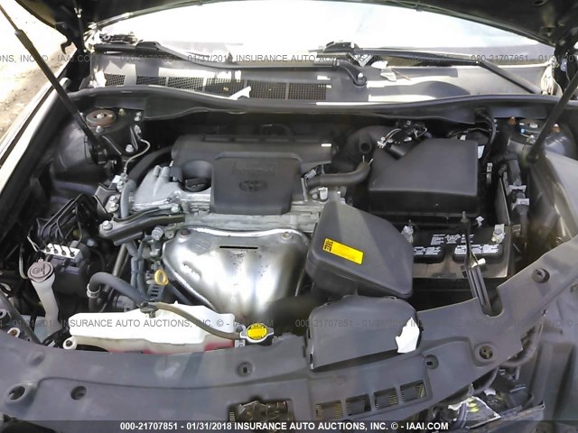 4T1BF1FK0EU823559 - 2014 TOYOTA CAMRY L/SE/LE/XLE შავი ფოტო 10