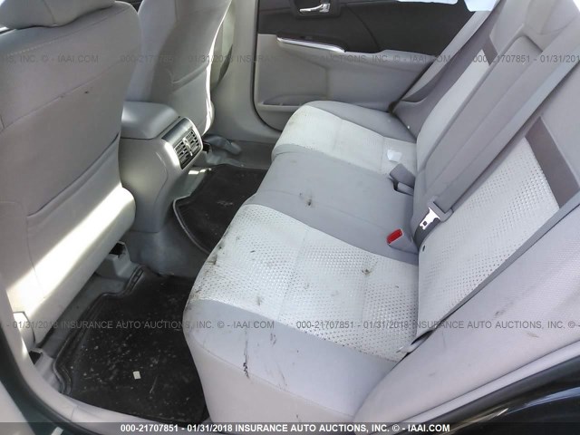 4T1BF1FK0EU823559 - 2014 TOYOTA CAMRY L/SE/LE/XLE შავი ფოტო 8