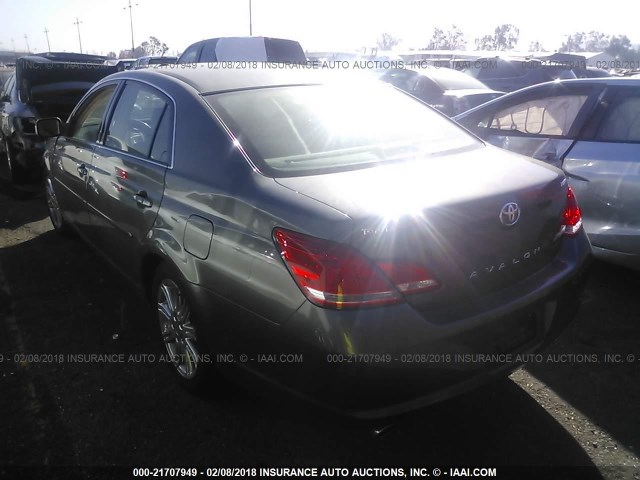 4T1BK36B27U242784 - 2007 TOYOTA AVALON XL/XLS/TOURING/LIMITED GRAY photo 3