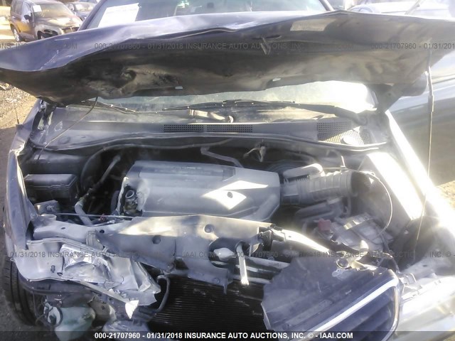 5FNRL18753B102969 - 2003 HONDA ODYSSEY EXL ლურჯი ფოტო 10