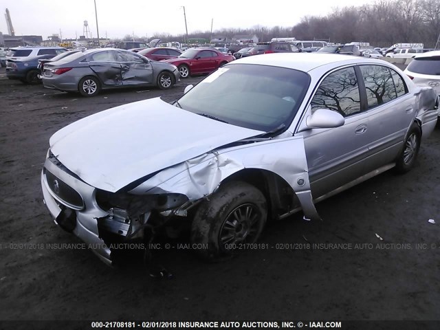 1G4HP54K02U282879 - 2002 BUICK LESABRE CUSTOM SILVER photo 2