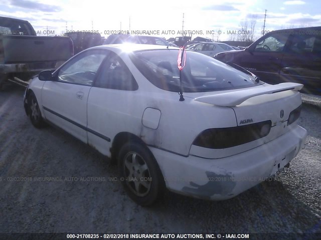 JH4DC444XSS009775 - 1995 ACURA INTEGRA RS WHITE photo 3