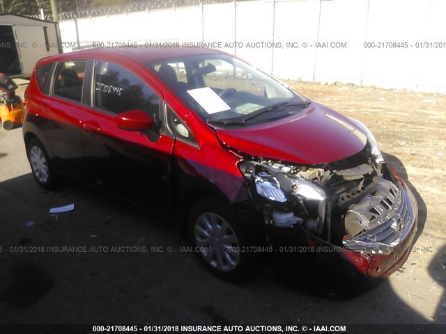 3N1CE2CP5FL397402 - 2015 NISSAN VERSA NOTE S/S PLUS/SV/SL/SR RED photo 1