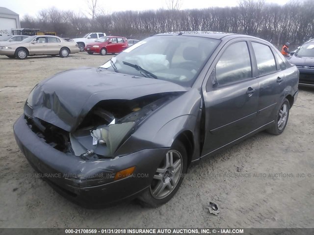 1FAFP34P43W328625 - 2003 FORD FOCUS SE/SE COMFORT/SE SPORT GRAY photo 2