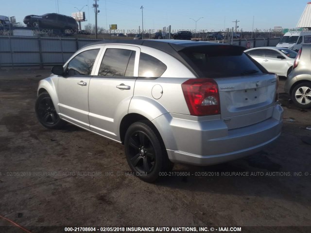 1B3CB3HAXAD653131 - 2010 DODGE CALIBER MAINSTREET SILVER photo 3