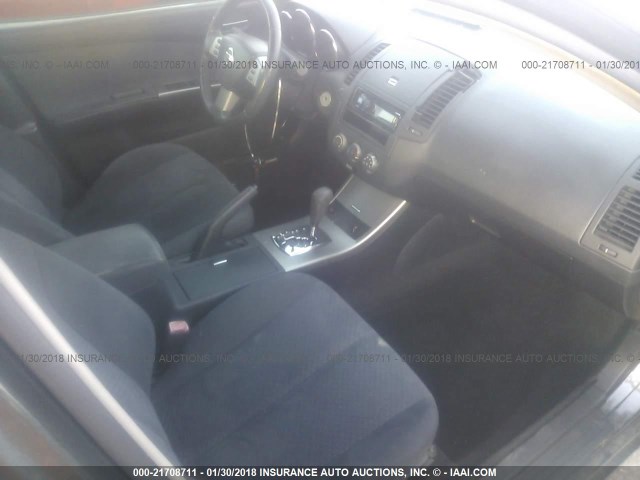 1N4AL11D06C141134 - 2006 NISSAN ALTIMA S/SL GRAY photo 5