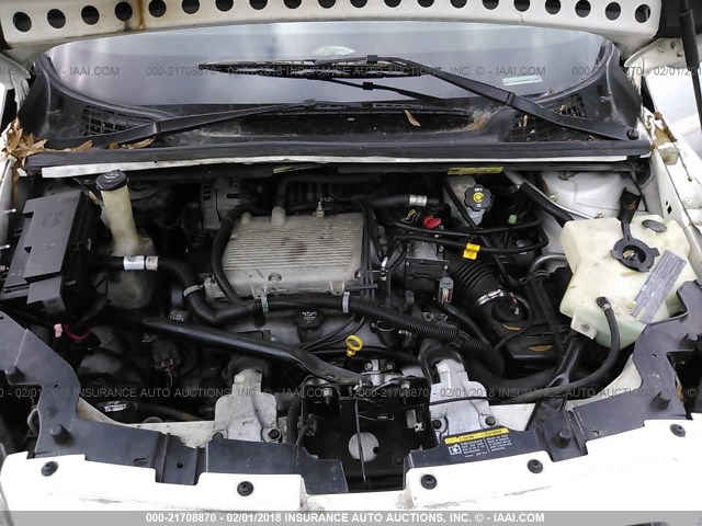 1GNDV23L05D201229 - 2005 CHEVROLET UPLANDER LS WHITE photo 10