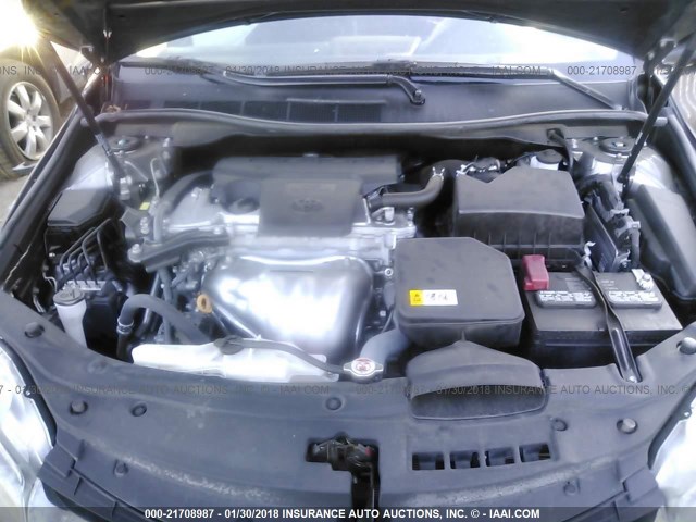 4T1BF1FK2HU653256 - 2017 TOYOTA CAMRY LE/XLE/SE/XSE Gris photo 10