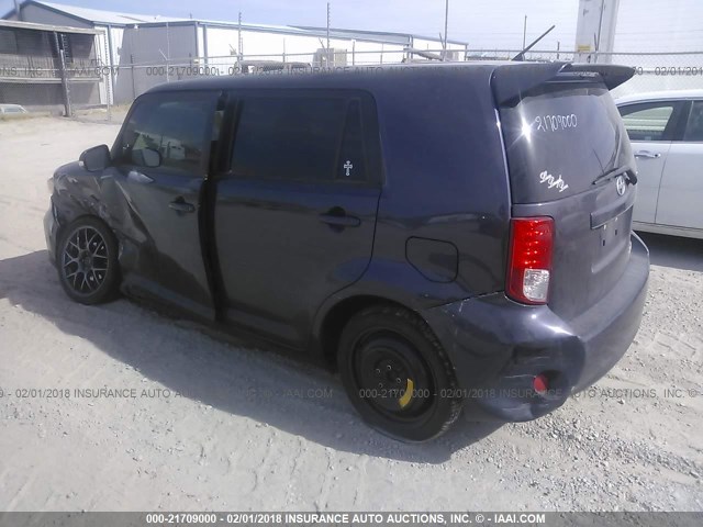 JTLZE4FE3CJ011533 - 2012 TOYOTA SCION XB მუქი ლურჯი ფოტო 3