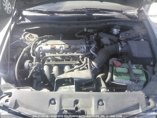 1HGCP2F38CA165767 - 2012 HONDA ACCORD LX ნაცრისფერი ფოტო 10