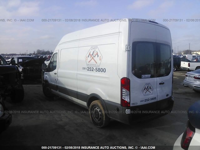 1FTNR2XM7FKA00378 - 2015 FORD TRANSIT T-250 WHITE photo 3