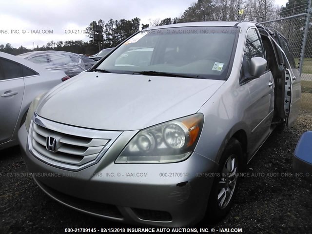5FNRL38678B416181 - 2008 HONDA ODYSSEY EXL ნაცრისფერი ფოტო 2