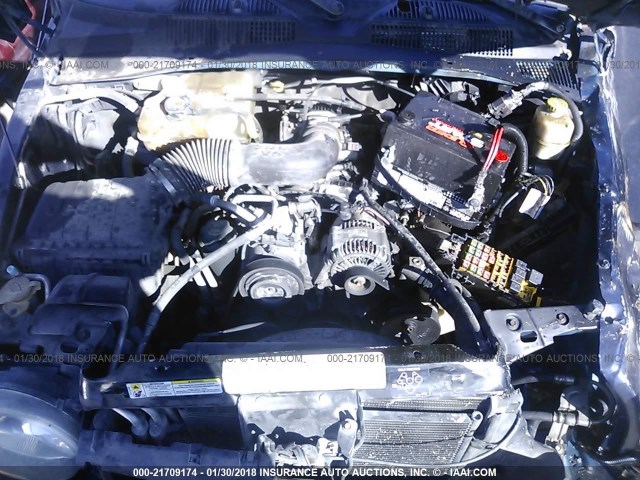 1J4GK48K56W209711 - 2006 JEEP LIBERTY SPORT 蓝色 照片 10