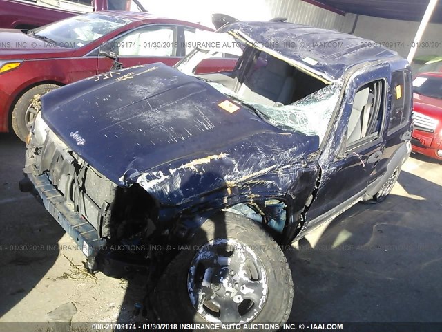 1J4GK48K56W209711 - 2006 JEEP LIBERTY SPORT 蓝色 照片 2