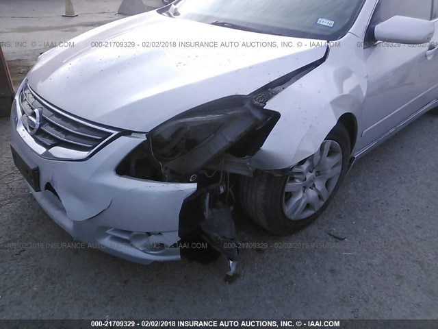 1N4AL2AP6AN488870 - 2010 NISSAN ALTIMA S SILVER photo 6